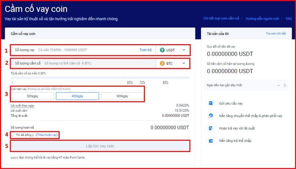 Càm có vay Coin tren Huobi Global