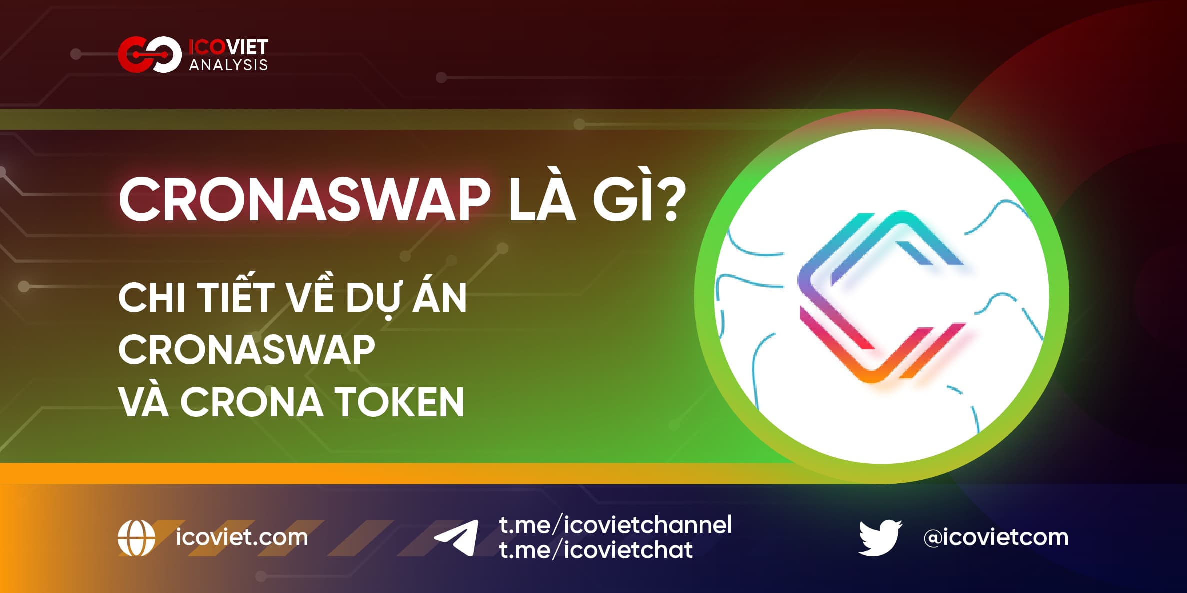 CronaSwap là gì? Chi tiết về dự án CronaSwap và CRONA Token
