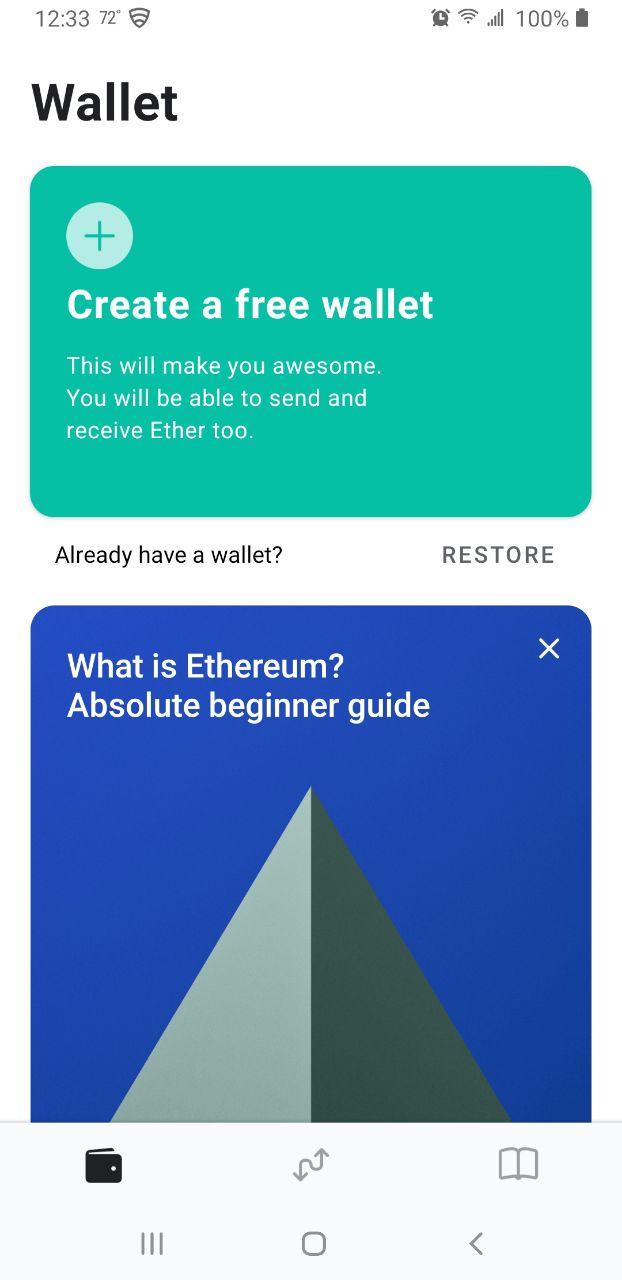 hướng dẫn tạo ví MyEtherWallet bằng MEW WALLET