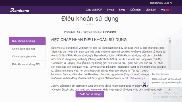 Cách đăng ký tài khoản mới trên Remitano là gì?