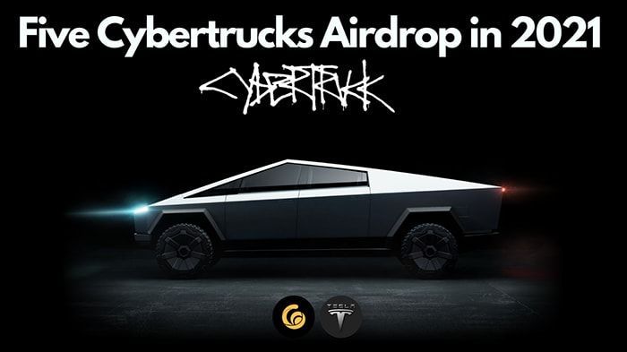 Airdrop Raca với những chiếc Cybertruck thật sự