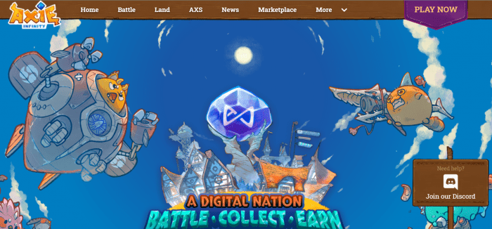 axie infinity là gì axs token là gì