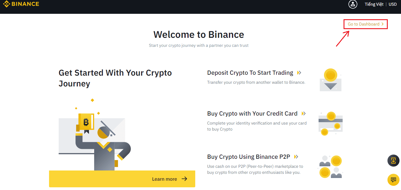 Hướng dẫn cách sử dụng sàn Binance từ A đến Z