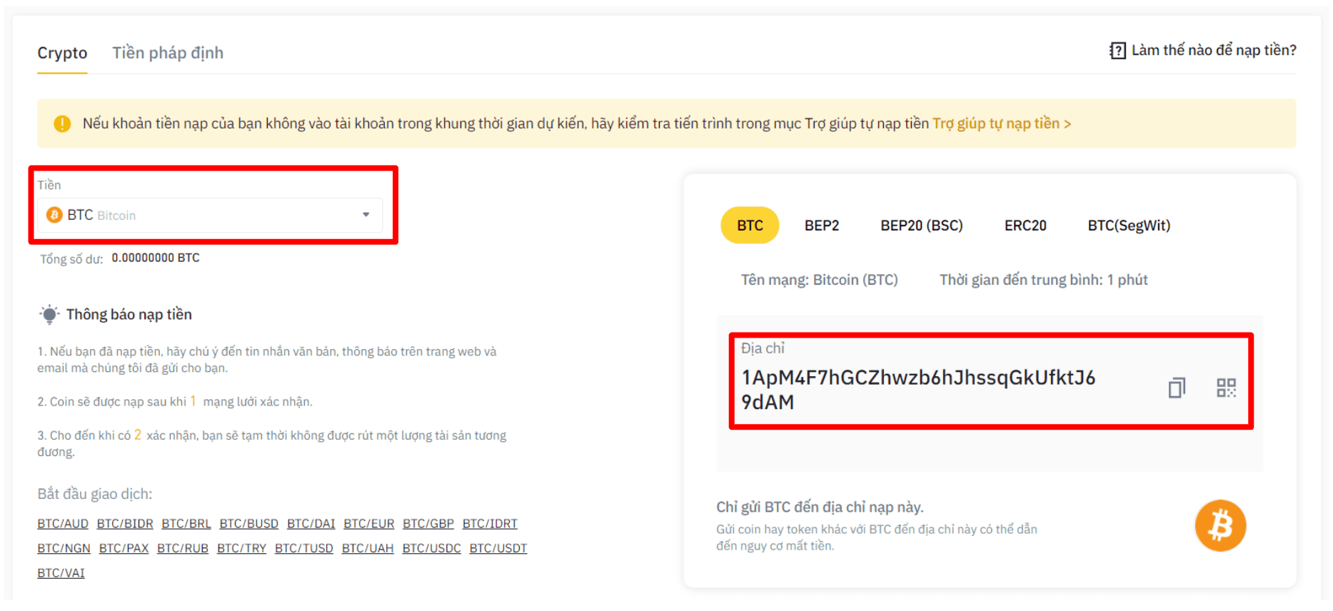 Hướng dẫn cách sử dụng sàn Binance từ A đến Z