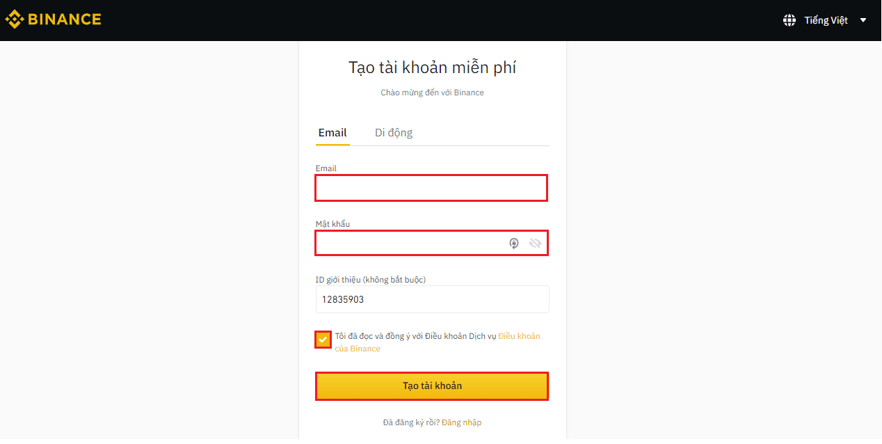 Hướng dẫn cách sử dụng sàn Binance từ A đến Z