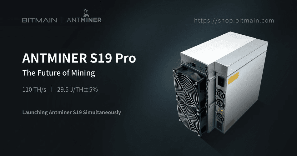 Top 3 hardware thịnh hành dành cho Bitcoin miner - Antminer S19 Pro
