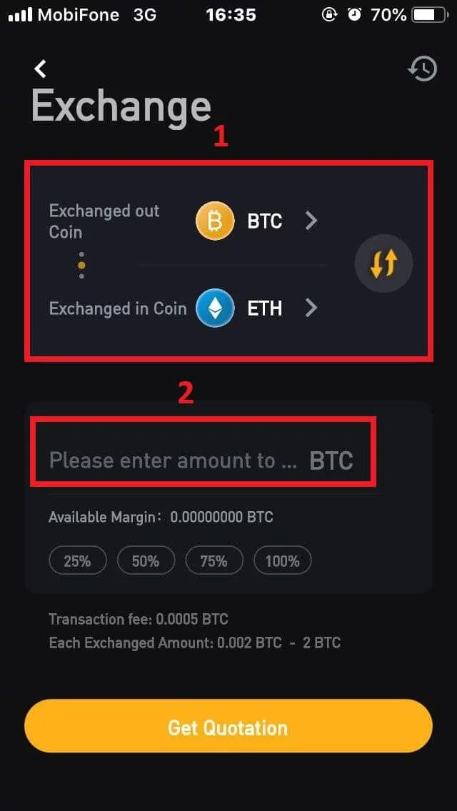Hướng dẫn cách sử dụng chức năng hoán đổi tài sản trên Bybit là gì?