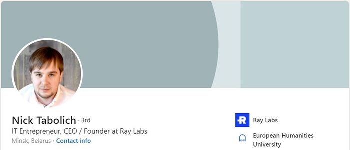 đội ngũ dự án ray network
