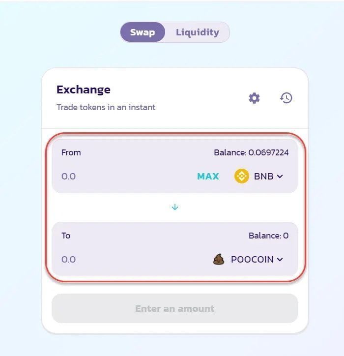 hướng dẫn mua poocoin trên pancakeswap