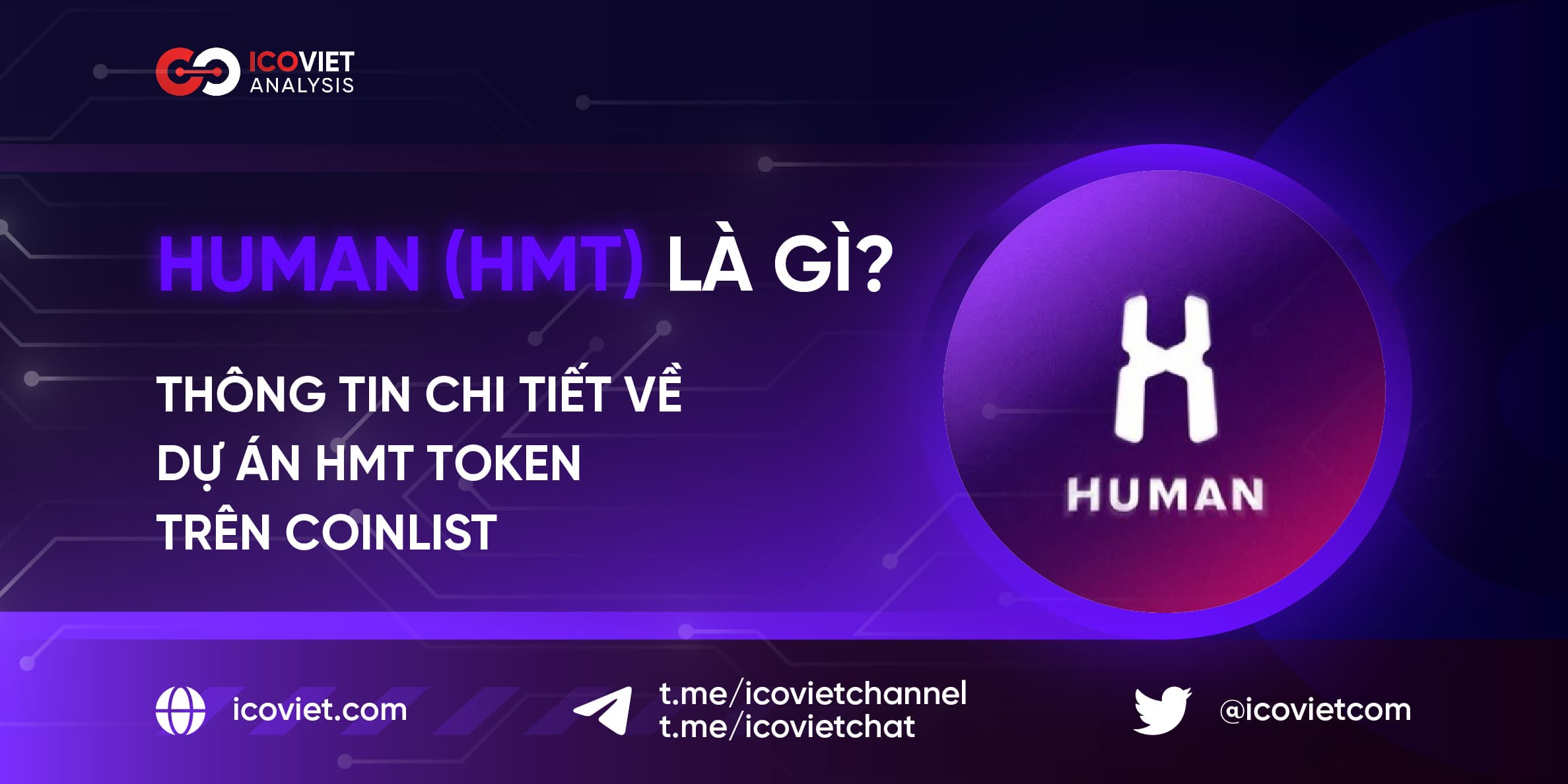 HUMAN Protocol (HMT) là gì? Thông tin chi tiết về dự án HMT token trên Coinlist