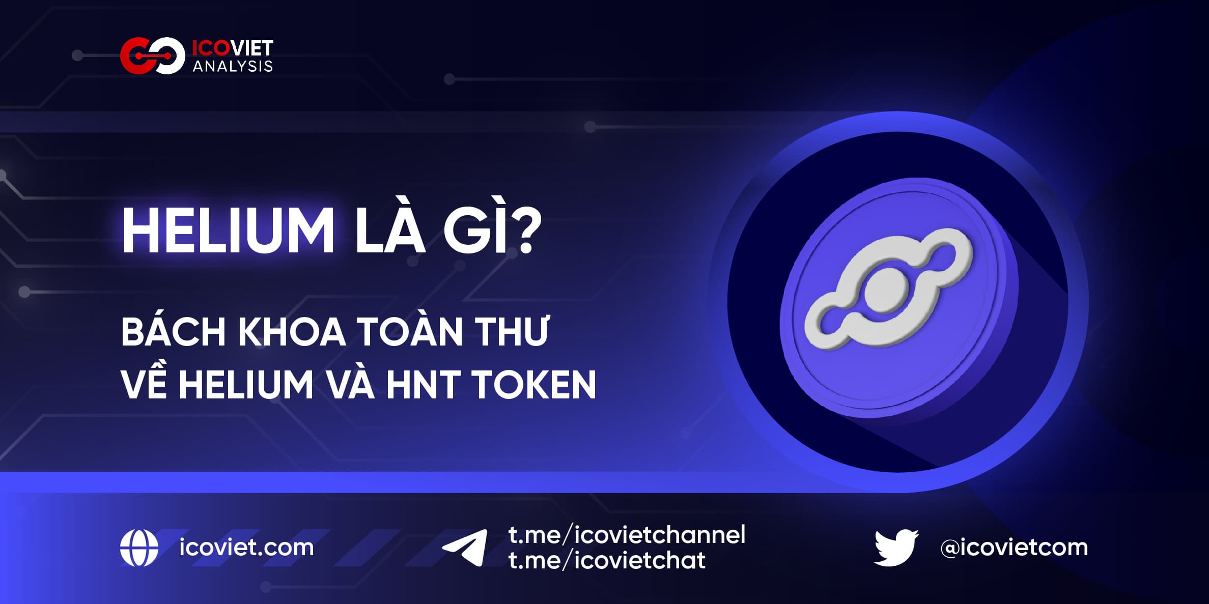 Helium là gì? Bách khoa toàn thư về Helium và HNT Token