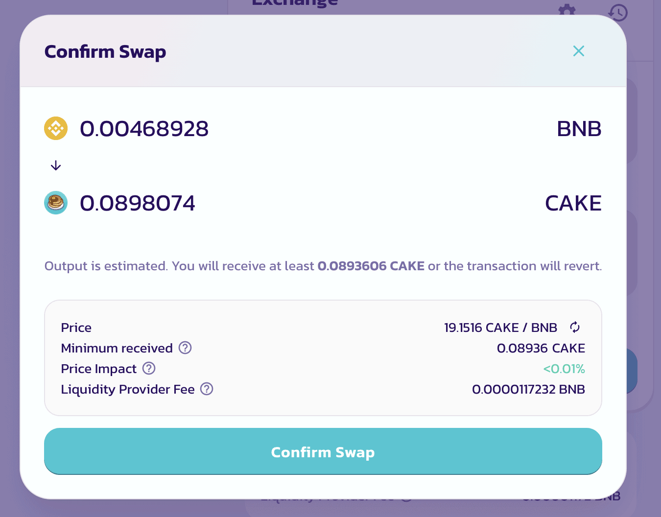 Hướng dẫn giao dịch trên Pancakeswap