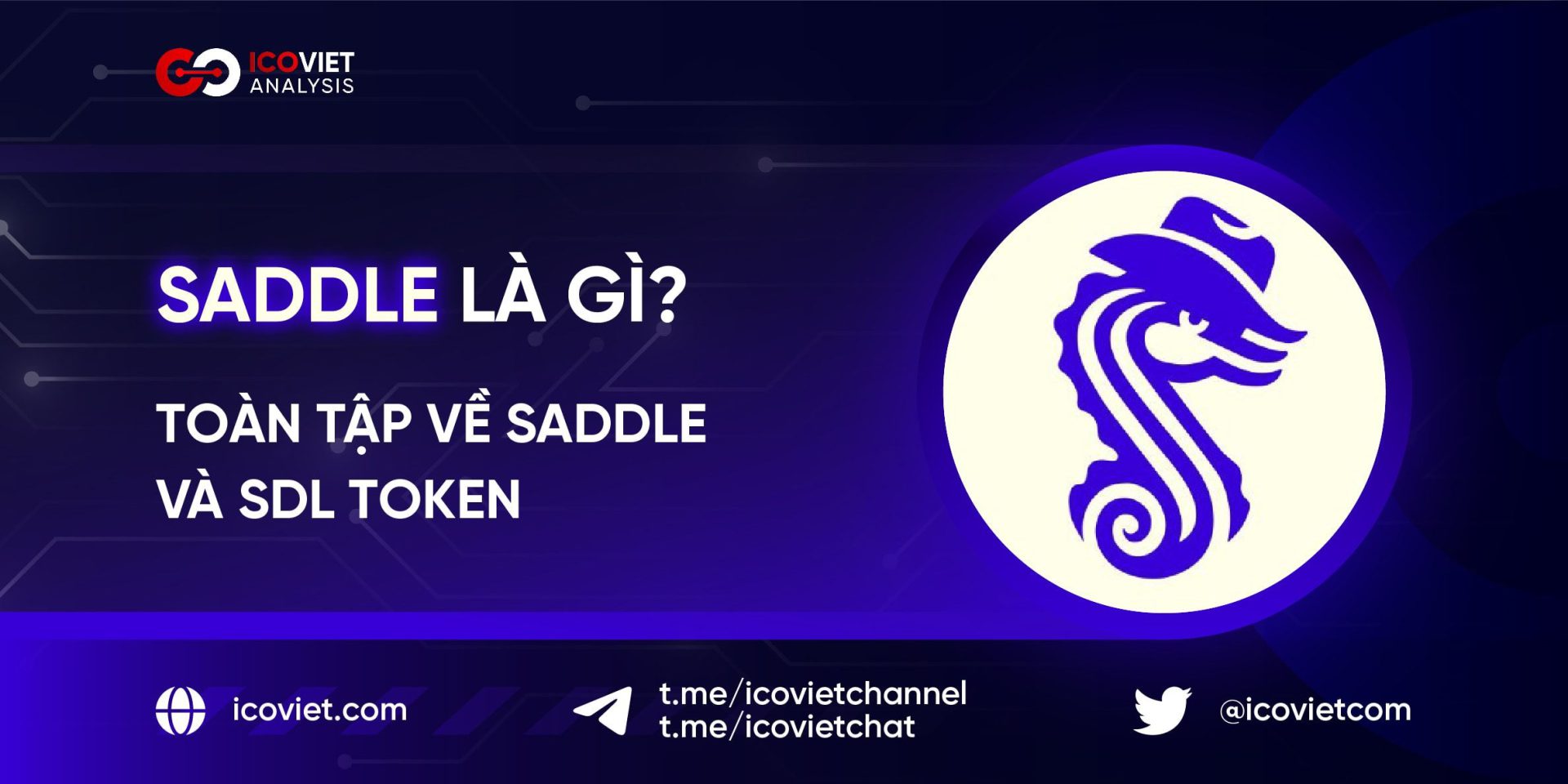 Saddle là gì? Toàn tập về Saddle và SDL Token