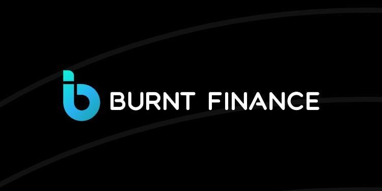 burnt finance coin
