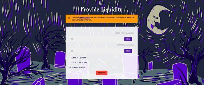 Giao diện Provide Lidiquity