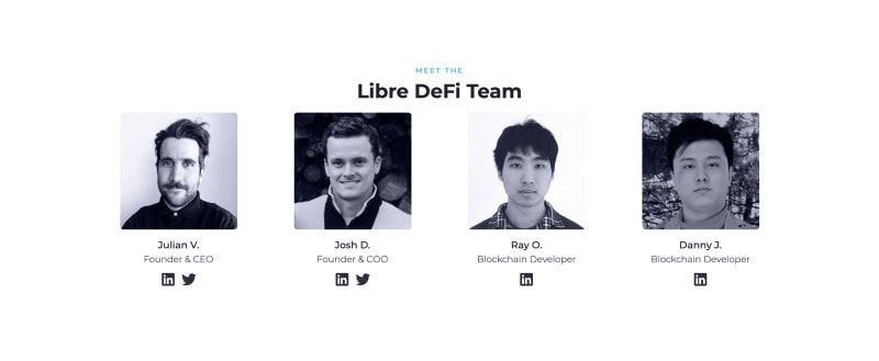 libre defi team