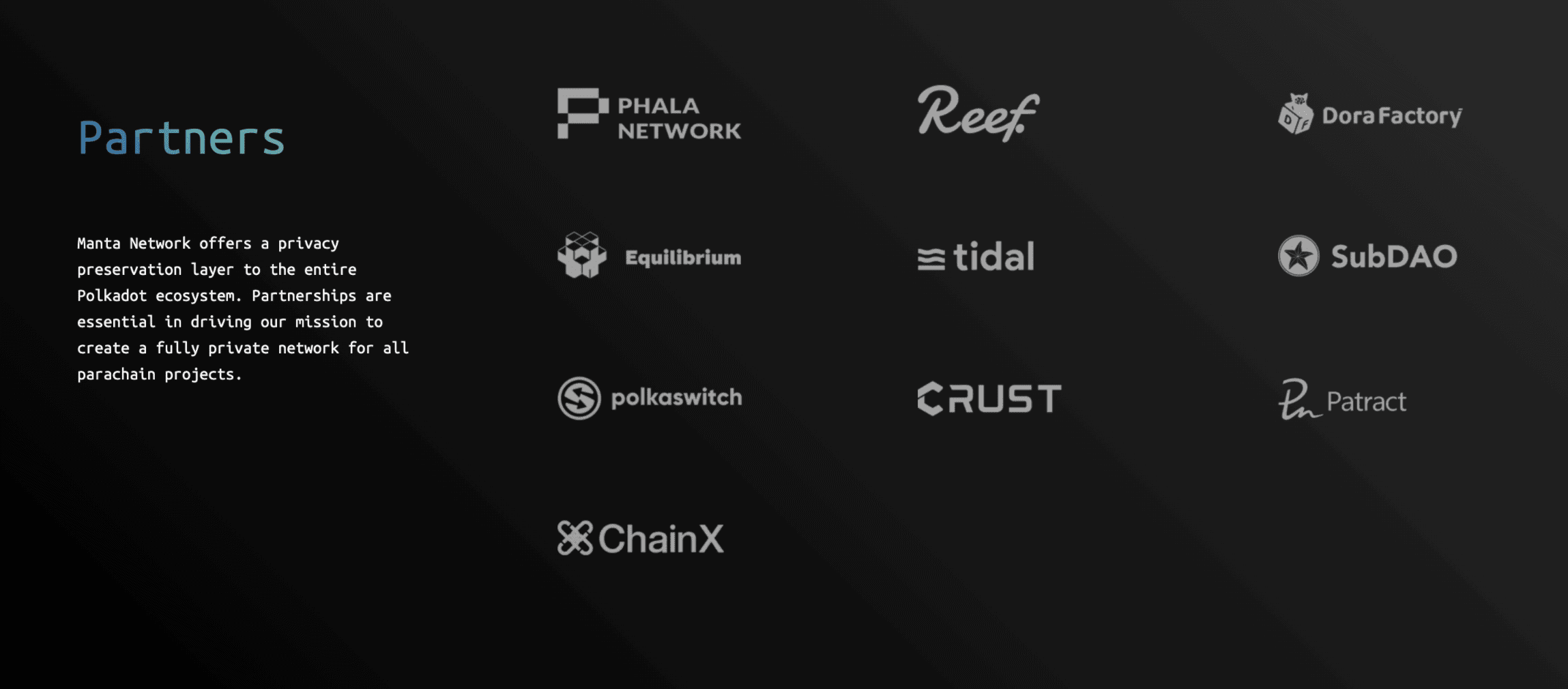 manta network partners