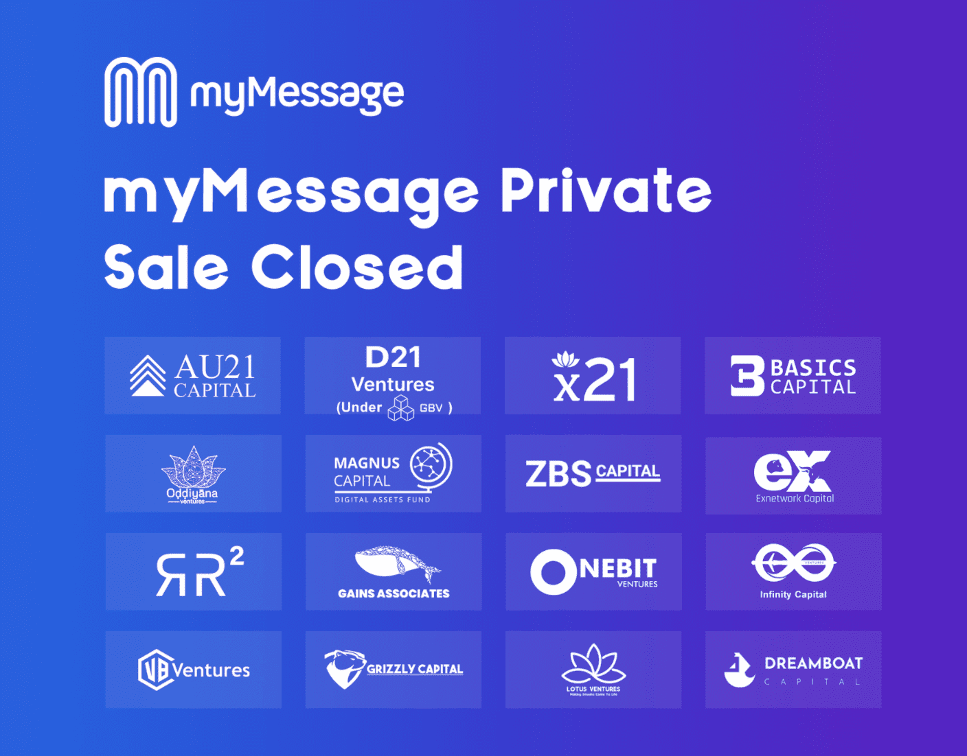 investors mymessage