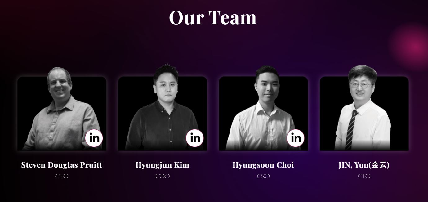 our team label