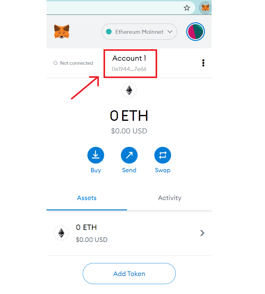 Ví Metamask 
