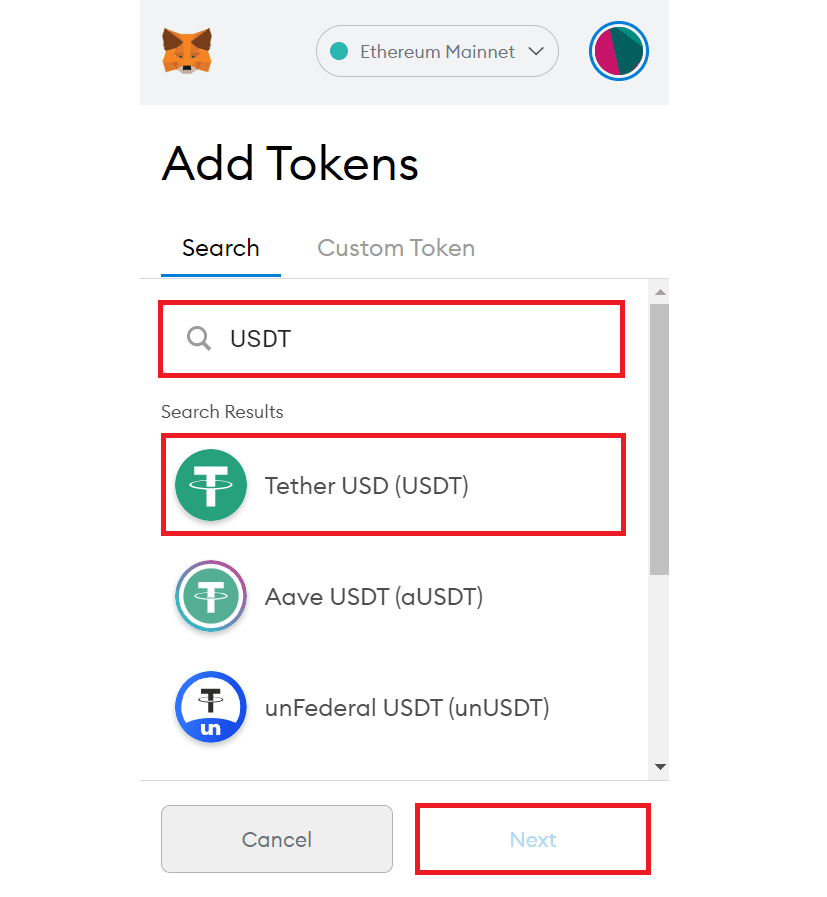Ví Metamask 