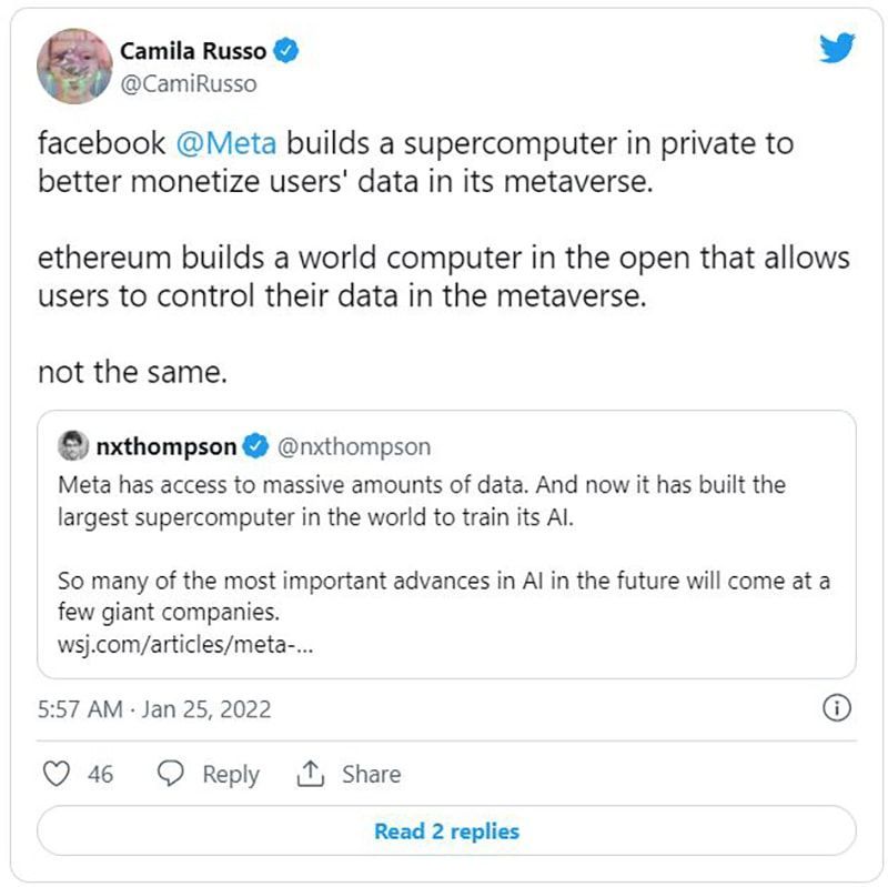 Meta tiết lộ siêu máy tính Metaverse AI và tuyên bố nó sẽ nhanh nhất thế giới