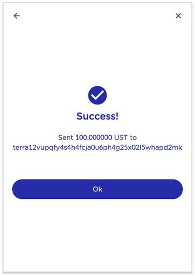 TerraSwap và Terra Station là gì? Hướng dẫn sử dụng Terra Station Extension chuyển token trên terra station 4