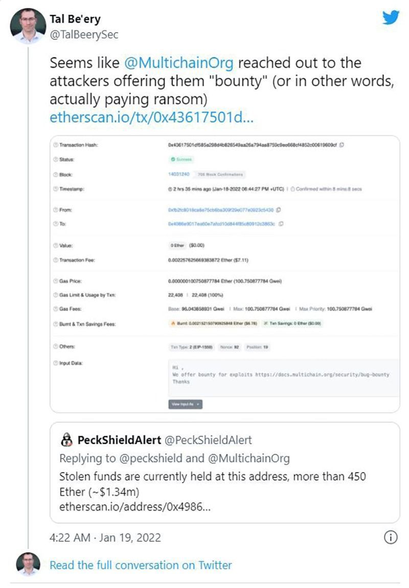 công ty liên hệ với địa chỉ bị tổn thất