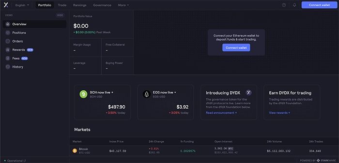 dydx exchange