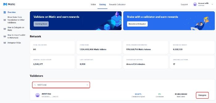 Hướng dẫn 3 bước stake MATIC, ATOM, LUNA hay DOT trên Persistence hướng dẫn stake matic token 3