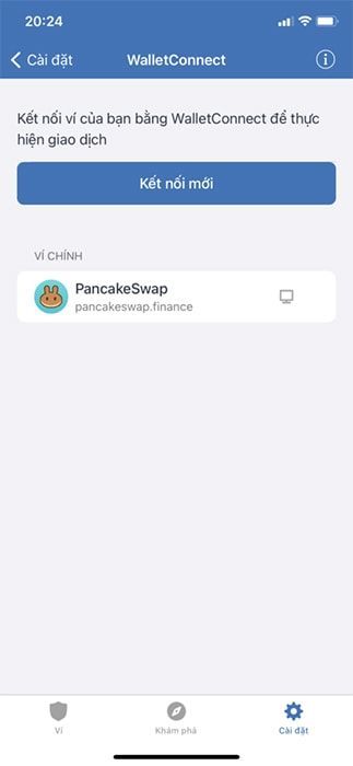 Hướng dẫn connect ví Trust Wallet vào Pancakeswap 2