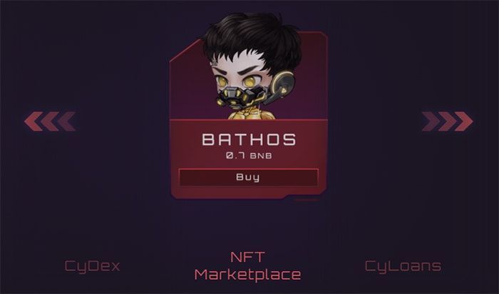 nft marketplace cyball