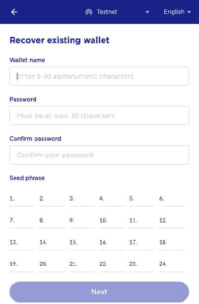 TerraSwap và Terra Station là gì? Hướng dẫn sử dụng Terra Station Extension phục hồi ví terra station 2