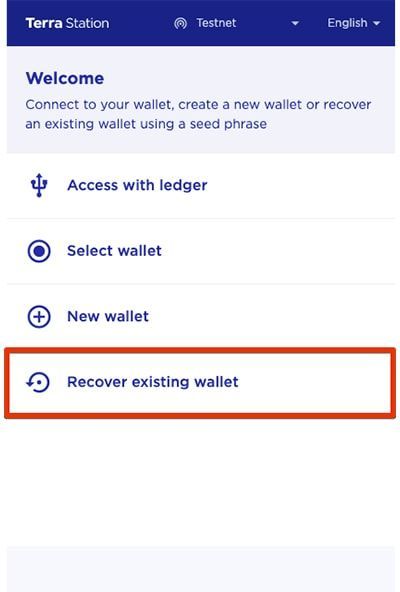 TerraSwap và Terra Station là gì? Hướng dẫn sử dụng Terra Station Extension phục hồi ví terra station