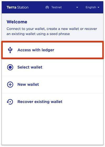 TerraSwap và Terra Station là gì? Hướng dẫn sử dụng Terra Station Extension sử dụng ví cứng kết nối terra station