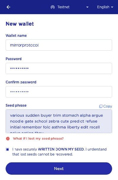 TerraSwap và Terra Station là gì? Hướng dẫn sử dụng Terra Station Extension tạo tên và mật khẩu ví terra