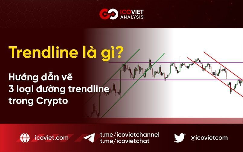 Trendline là gì? Hướng dẫn vẽ 3 loại đường trendline trong Crypto