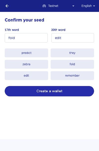 TerraSwap và Terra Station là gì? Hướng dẫn sử dụng Terra Station Extension xác nhận seed phrase ví terra