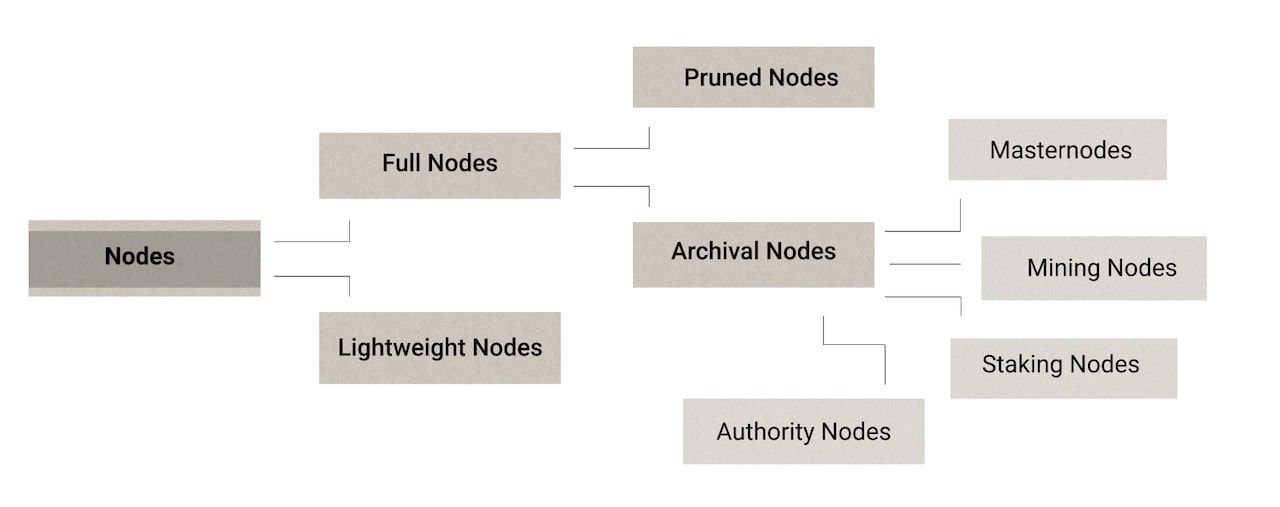 Nodes in Blockchain