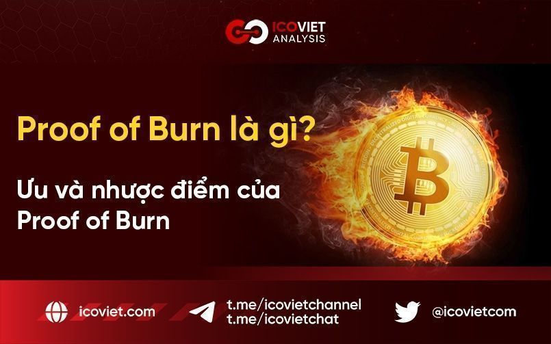 Proof of Burn là gì? Ưu và nhược điểm của Proof of Burn