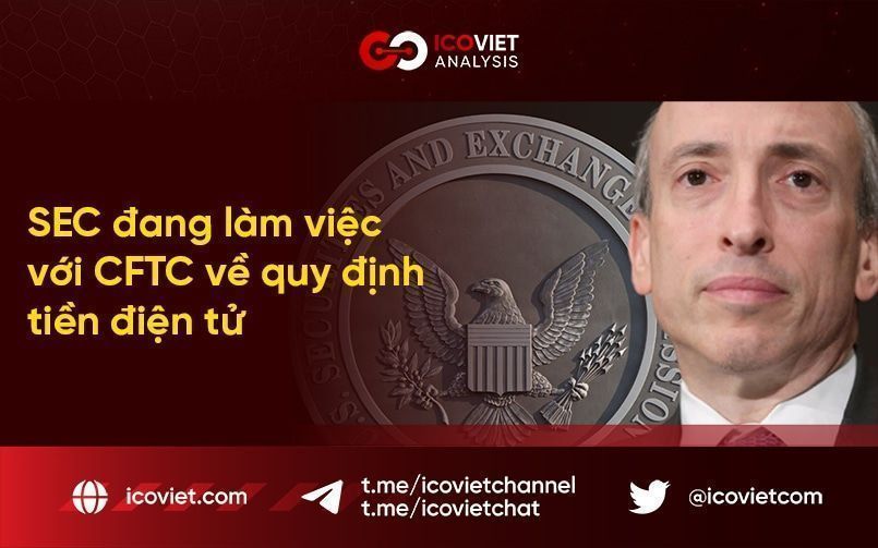 SEC đang làm việc với CFTC về quy định tiền điện tử