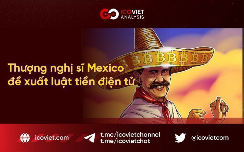 Thượng nghị sĩ Mexico đề xuất luật tiền điện tử