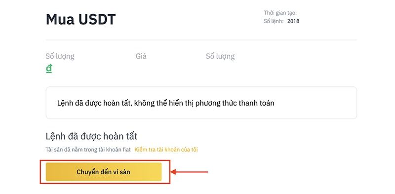 Bước 7 giao dịch p2p