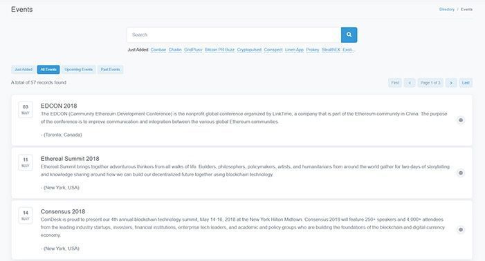 blockchain event etherscan