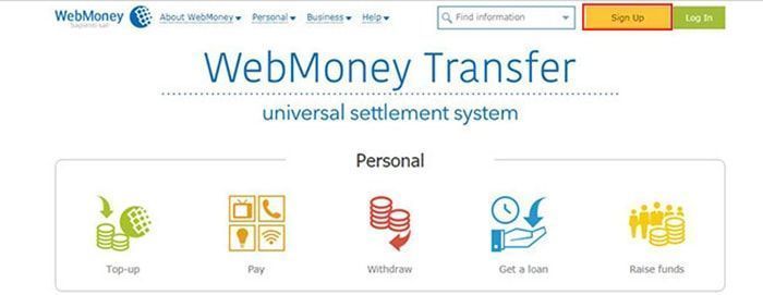 dang ky webmoney 1