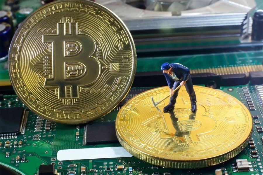 thợ đào bitcoin