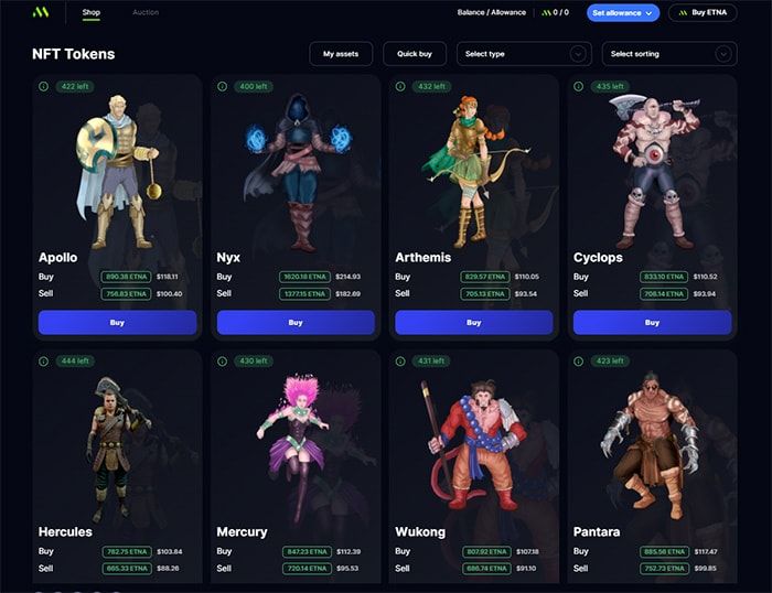 etna network marketplace v1.0