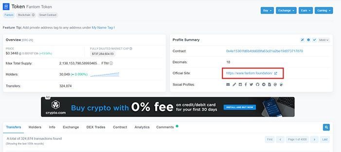 fantom etherscan