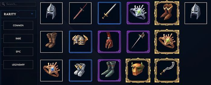 Guild of Guadians items