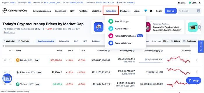 huong dan xem coinmarketcap 4